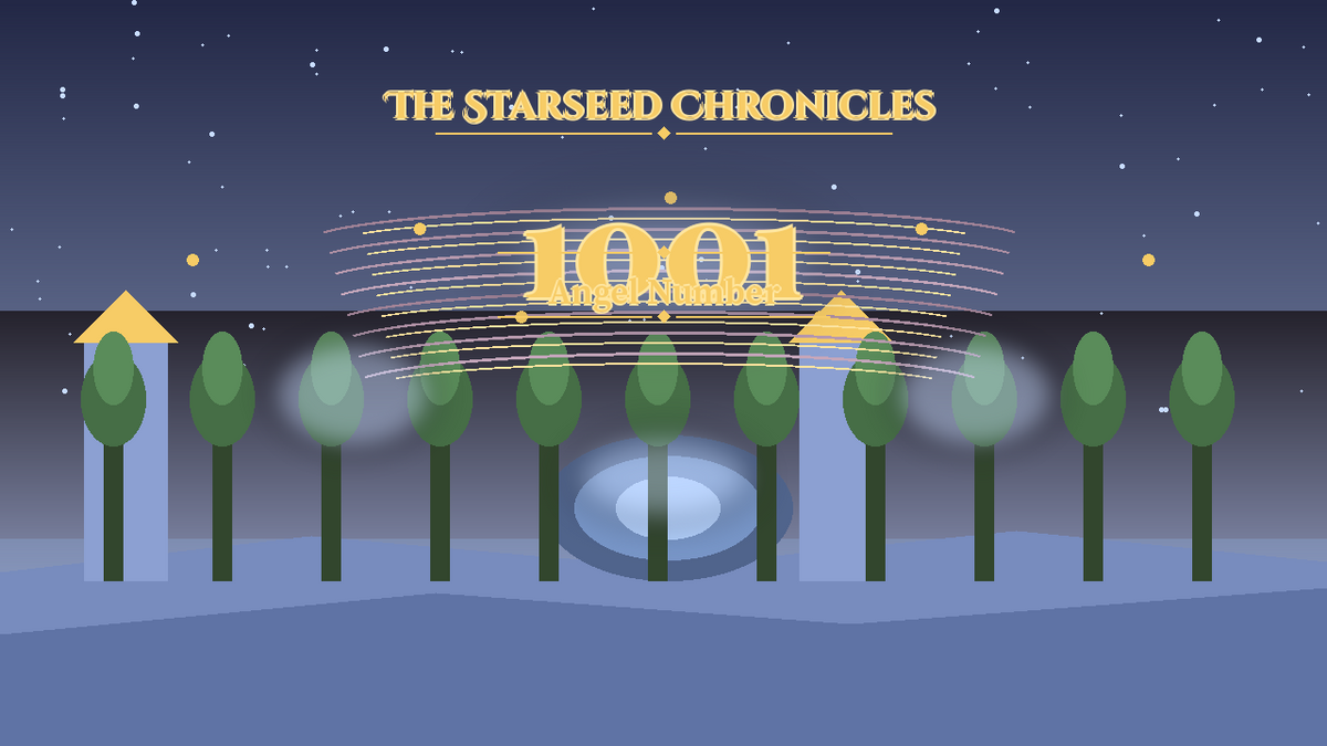 Angel Number 1001: The Starseed Chronicles Style H, Lantern Marsh Causeway Zero Dawn Gate