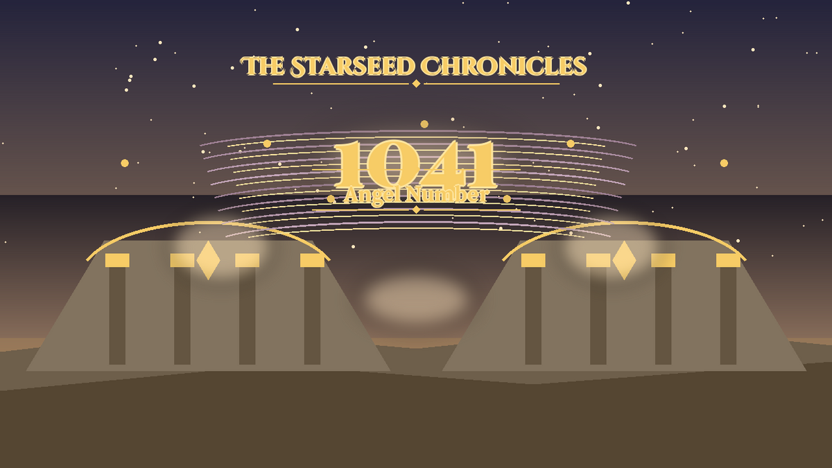 Angel Number 1041: The Starseed Chronicles Style H, Bright Resistance Groves Keystone Dawn Gate