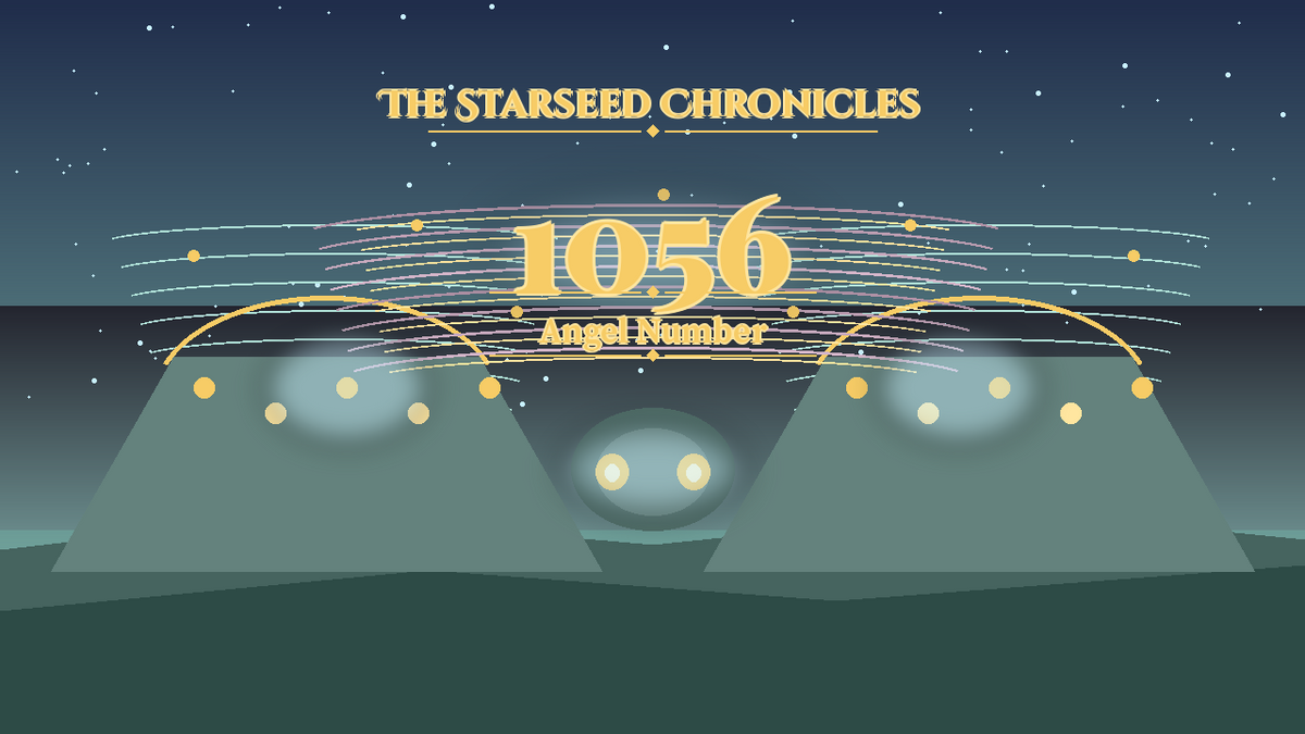 Angel Number 1056: The Starseed Chronicles Style H, Soft Carnival Meadow Freewind Nest Hearth