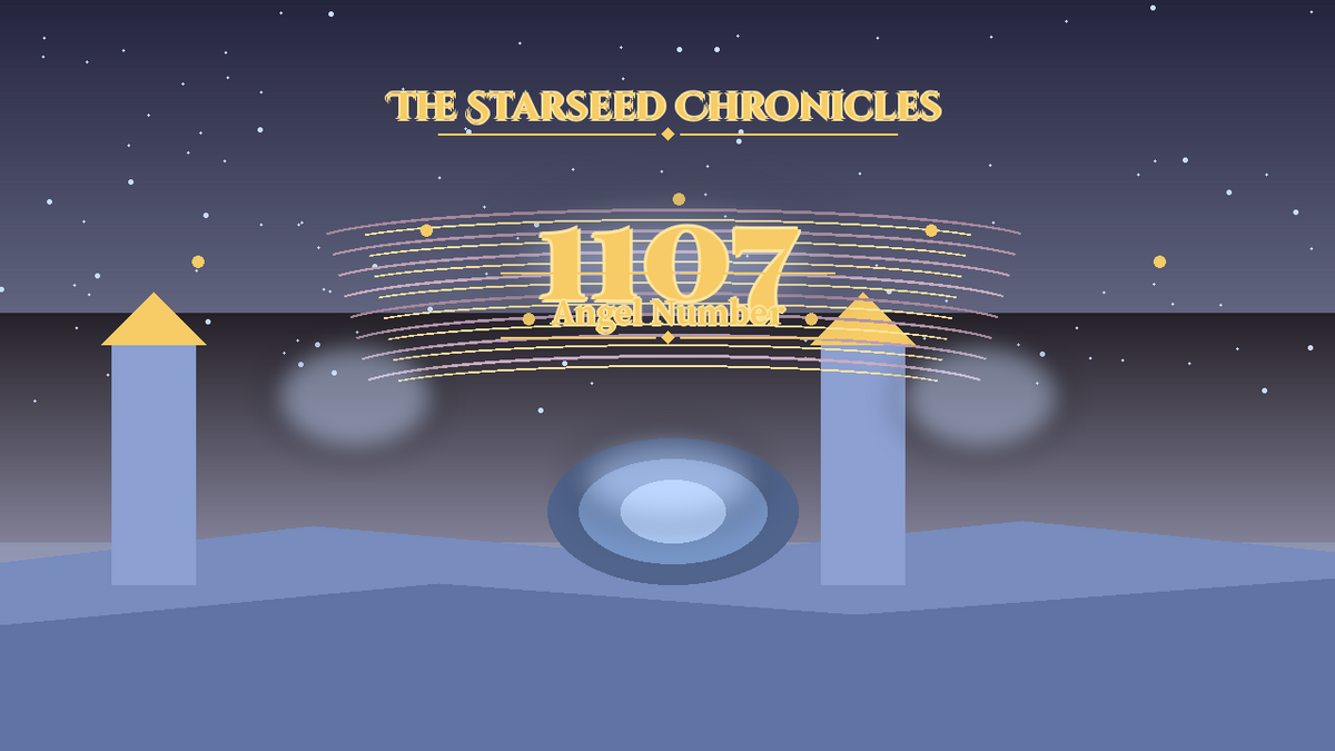 Angel Number 1107: The Starseed Chronicles Style H, Skybridge Orchard Zero Spirit Spire