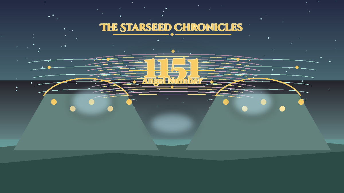 Angel Number 1151: The Starseed Chronicles Style H, Crystal Choir Plaza Freewind Dawn Gate