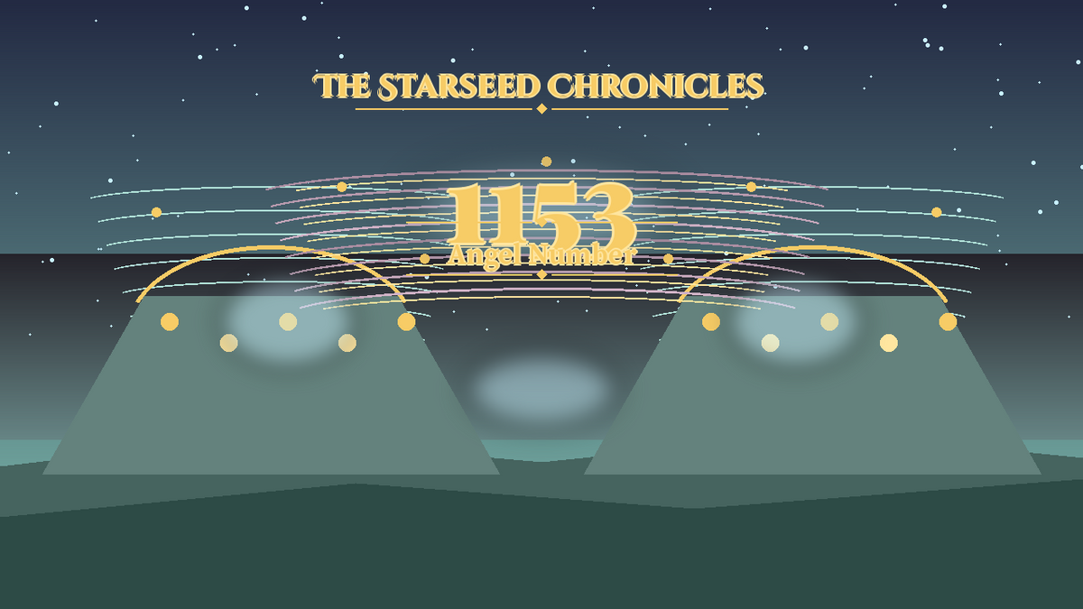 Angel Number 1153: The Starseed Chronicles Style H, Quill Library Cloister Freewind Joy Atelier