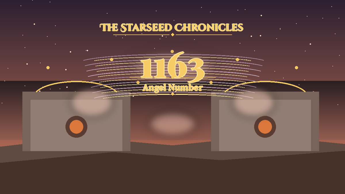 Angel Number 1163: The Starseed Chronicles Style H, Sunken Garden Terraces Nest Joy Atelier