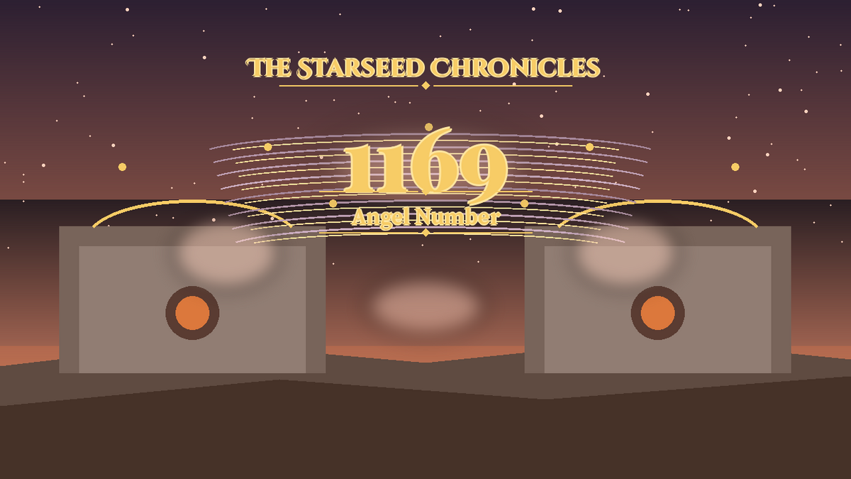Angel Number 1169: The Starseed Chronicles Style H, Soft Carnival Meadow Nest Release Shore