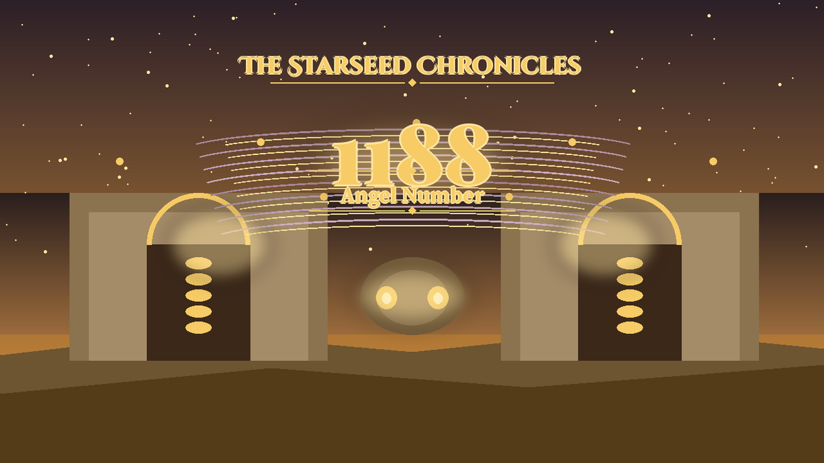 Angel Number 1188: The Starseed Chronicles Style H, Noble Elf Village Vault Coin Cascade