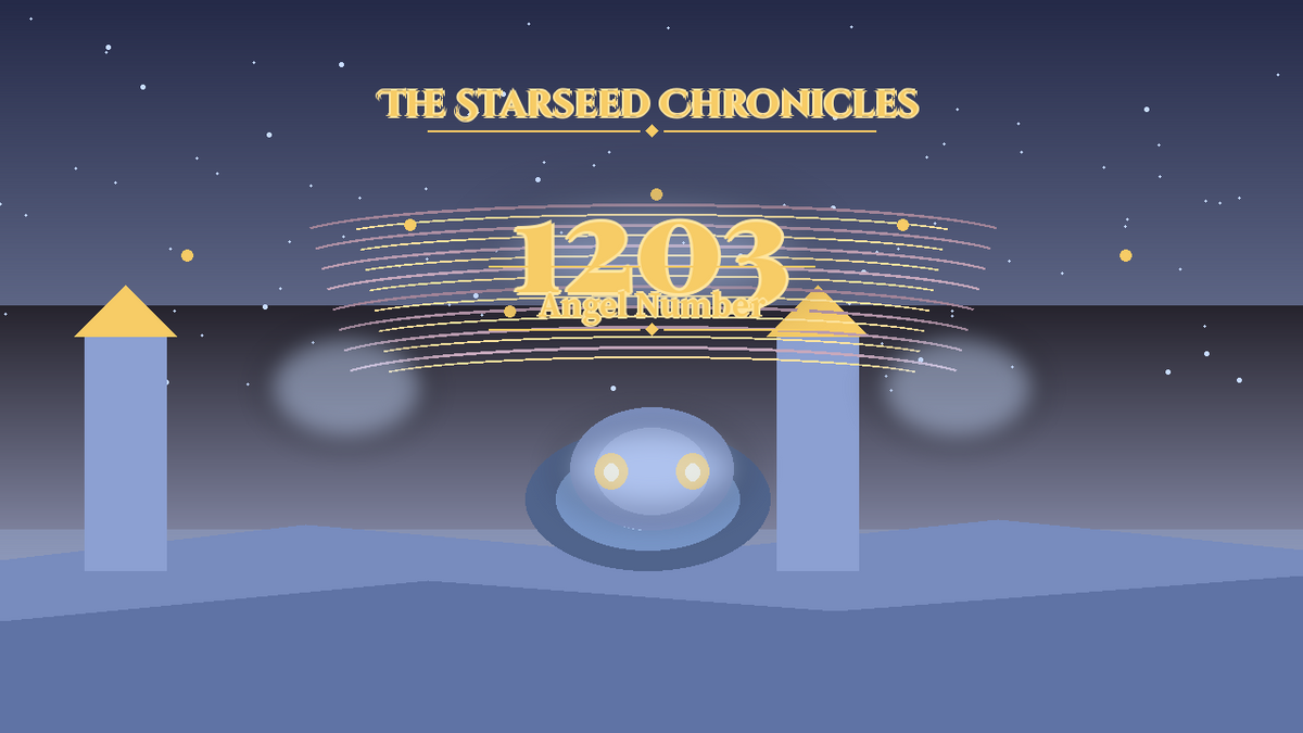 Angel Number 1203: The Starseed Chronicles Style H, Elara Cottage Hearth Zero Joy Atelier