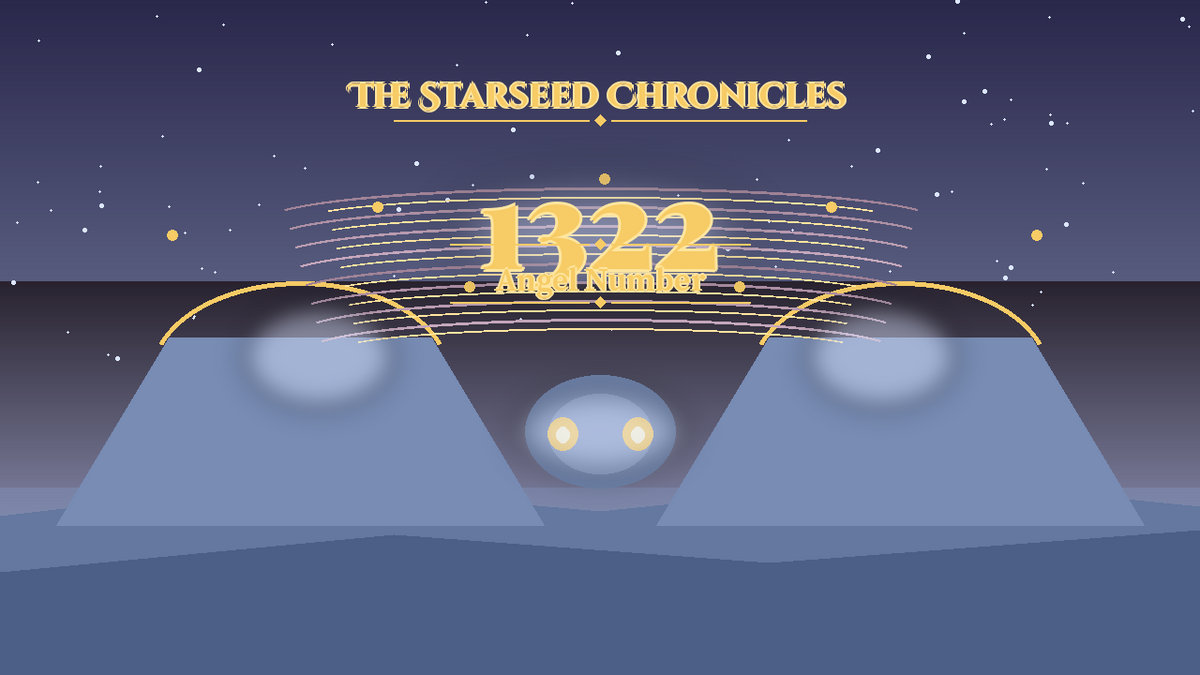 Angel Number 1322: The Starseed Chronicles Style H, Opal Forge Overlook Twin Faith Bridge