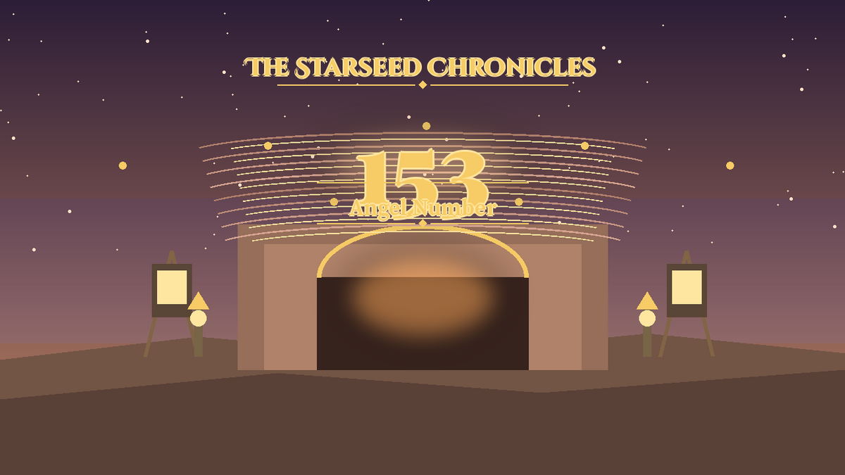 Angel Number 153: The Starseed Chronicles Style H, Creative Beacon Atelier