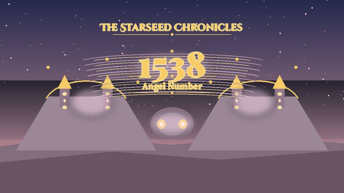 Angel Number 1538: The Starseed Chronicles Style H, Sunken Garden Terraces Chorus Coin Cascade