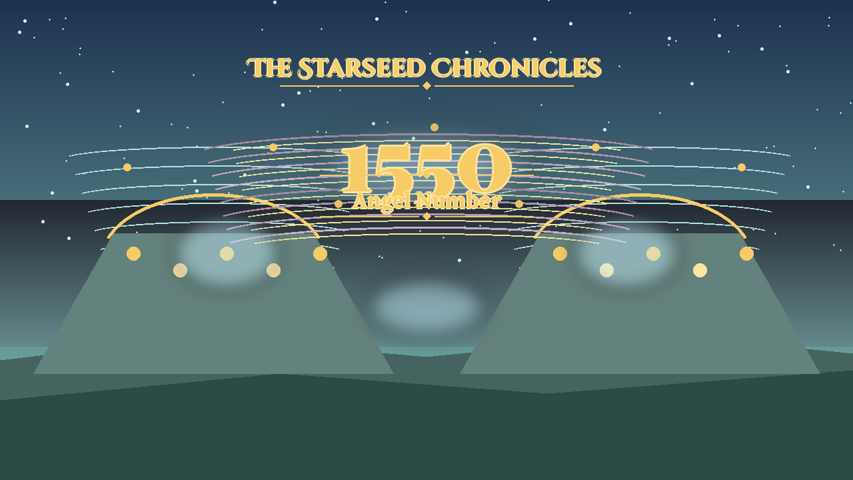 Angel Number 1550: The Starseed Chronicles Style H, Soft Carnival Meadow Freewind Source Pool
