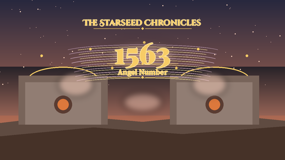 Angel Number 1563: The Starseed Chronicles Style H, Aurora Tide Harbor Nest Joy Atelier