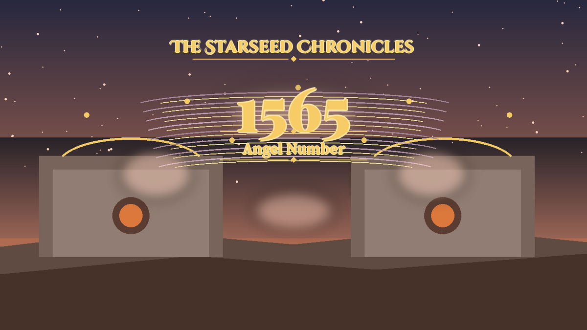 Angel Number 1565: The Starseed Chronicles Style H, Silver Cascade Bridges Nest Wind Lane