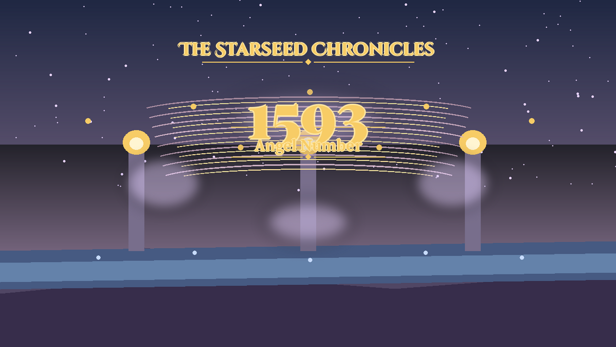 Angel Number 1593: The Starseed Chronicles Style H, Opal Forge Overlook Release Joy Atelier
