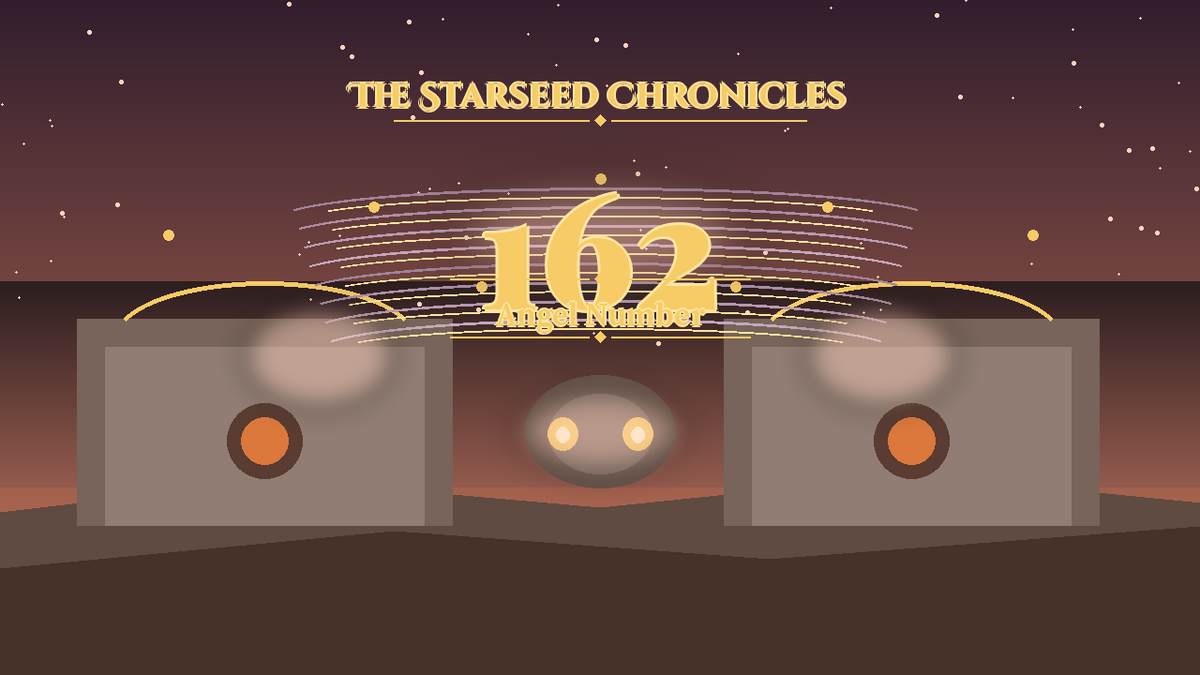 Angel Number 162: The Starseed Chronicles Style H, Nestbond Dawn Courtyard