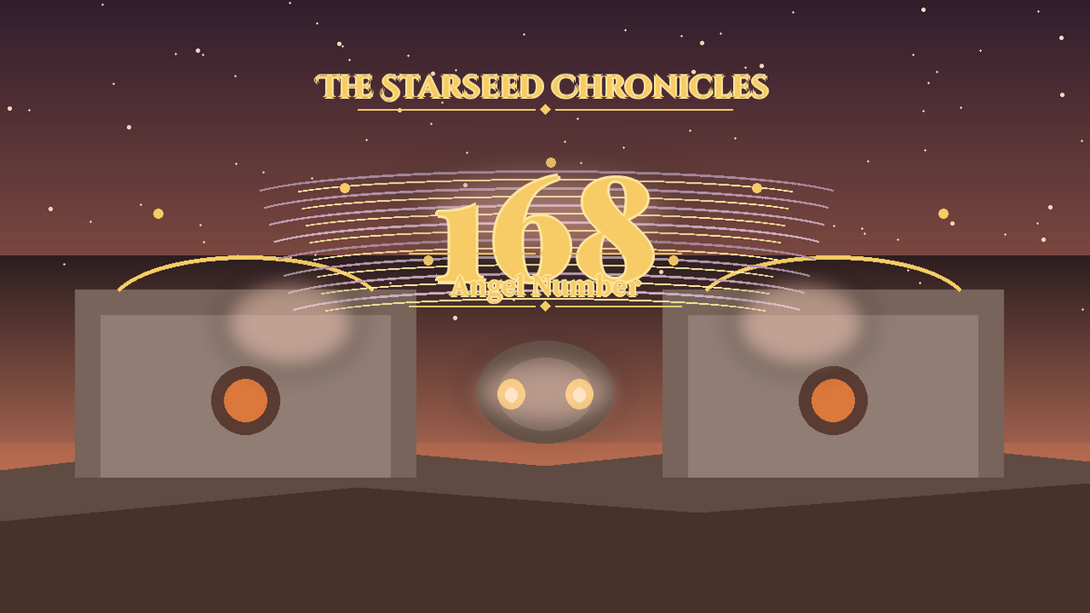 Angel Number 168: The Starseed Chronicles Style H, Nestcoin Abundance Terrace