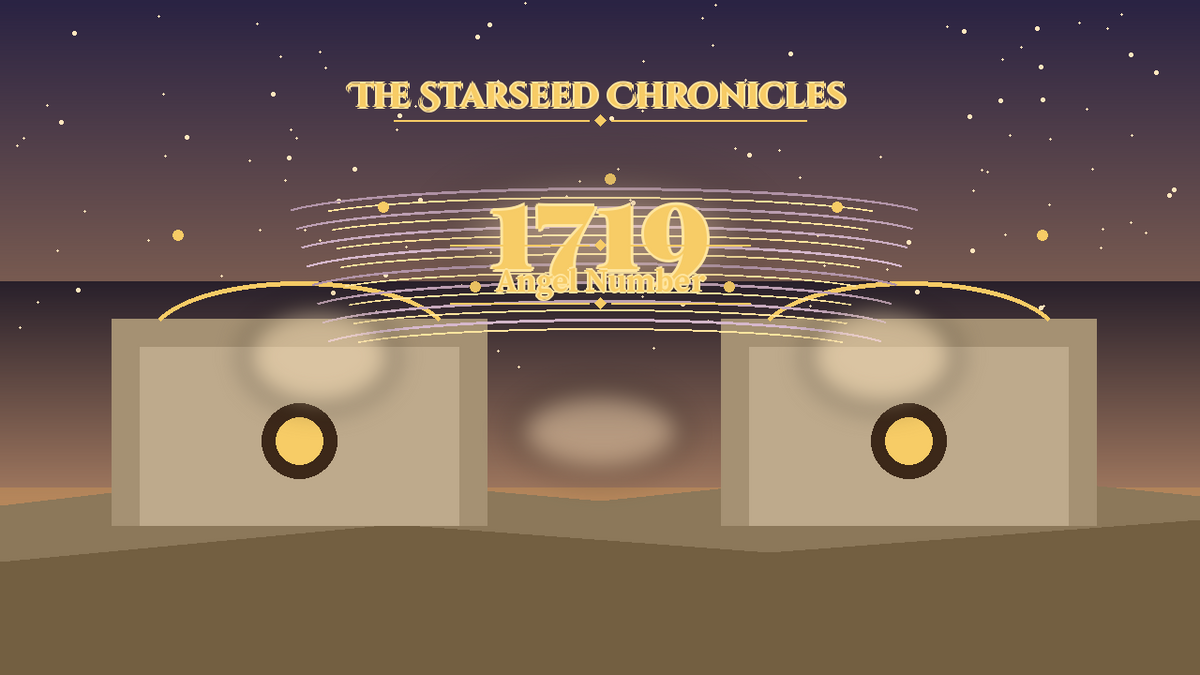 Angel Number 1719: The Starseed Chronicles Style H, Nexus Ark Threshold Pioneer Release Shore