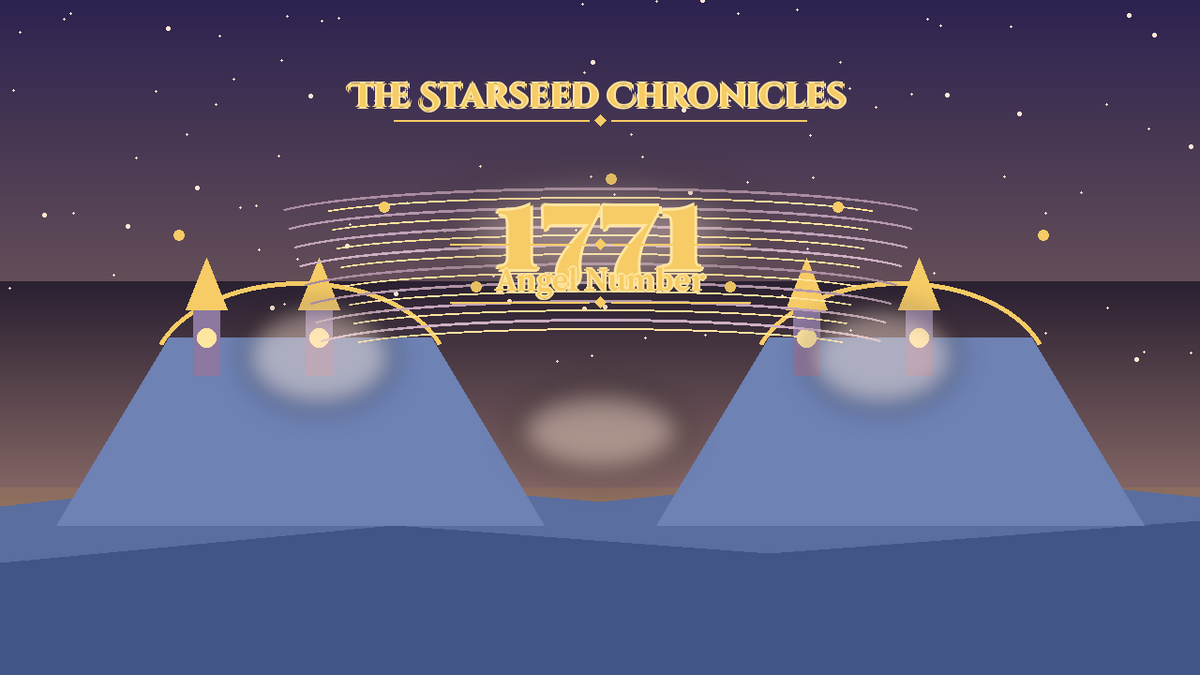Angel Number 1771: The Starseed Chronicles Style H, Woodland Community Paths Seer Dawn Gate