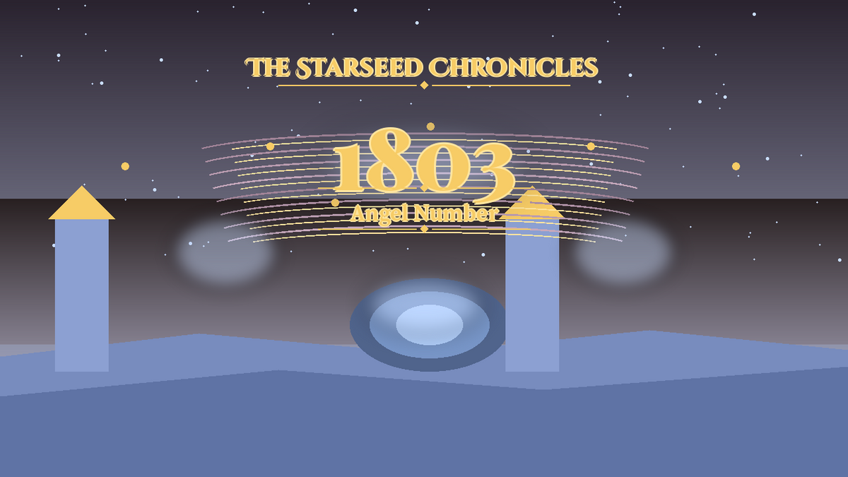 Angel Number 1803: The Starseed Chronicles Style H, Floating Sky Islands Zero Joy Atelier