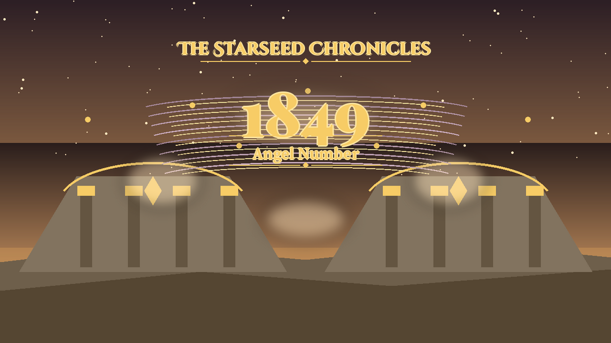Angel Number 1849: The Starseed Chronicles Style H, Crystal River Crossing Keystone Release Shore