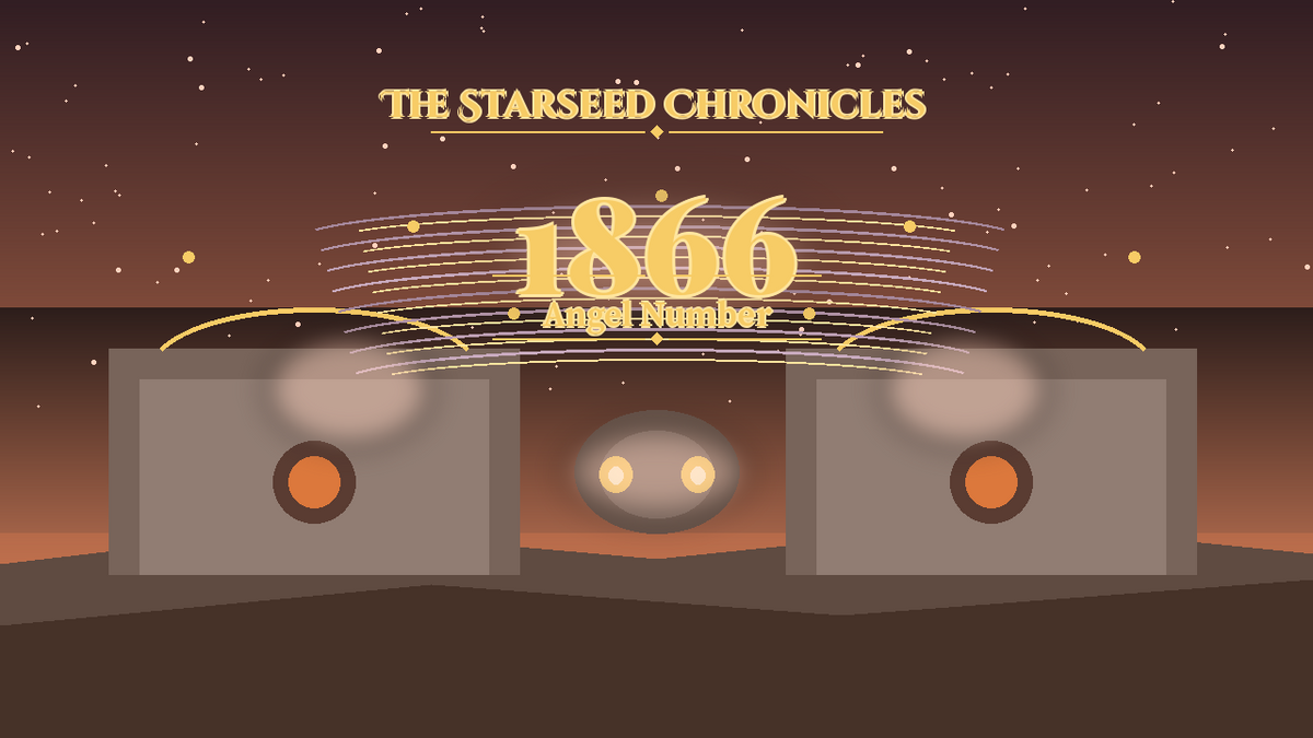 Angel Number 1866: The Starseed Chronicles Style H, Crystal River Crossing Nest Nest Hearth