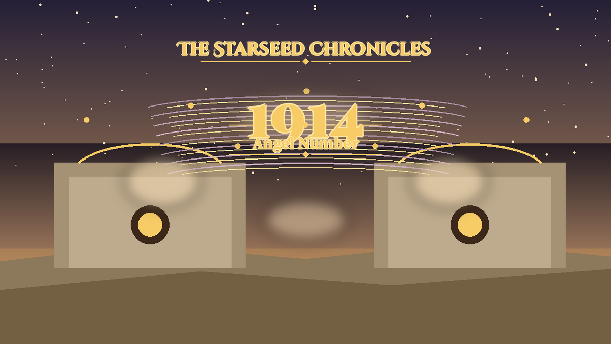 Angel Number 1914: The Starseed Chronicles Style H, Moon Crystal Village Pioneer Keystone Span