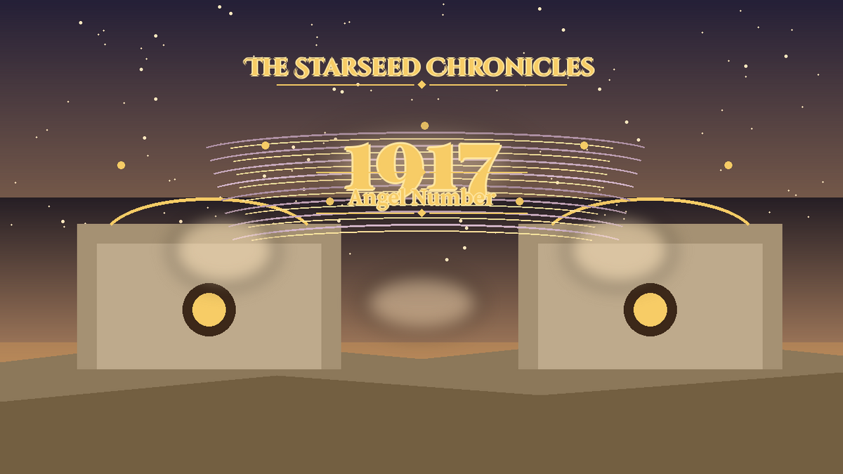 Angel Number 1917: The Starseed Chronicles Style H, Dimmed Village Quiet Pioneer Spirit Spire