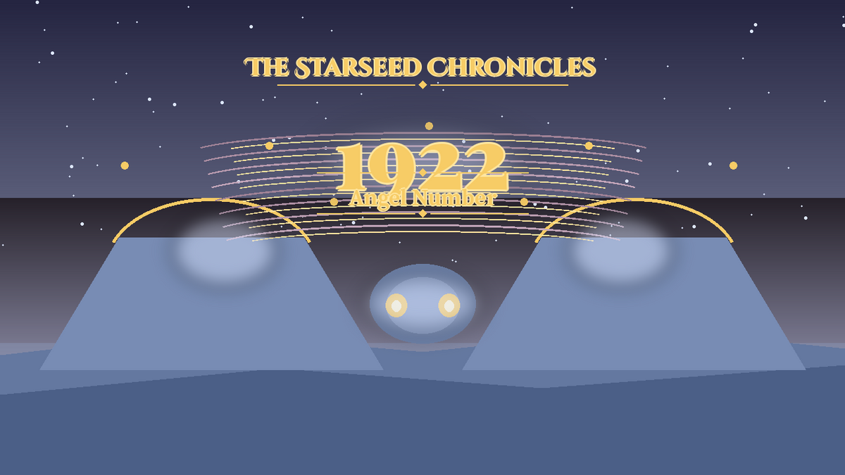 Angel Number 1922: The Starseed Chronicles Style H, Golden Amphitheater Twin Faith Bridge