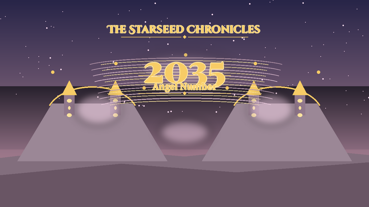 Angel Number 2035: The Starseed Chronicles Style H, Dimmed Village Quiet Chorus Wind Lane