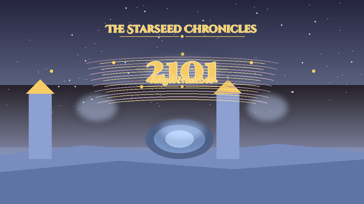 Angel Number 2101: The Starseed Chronicles Style H, Twin Faith Bridgewalk Zero Dawn Gate