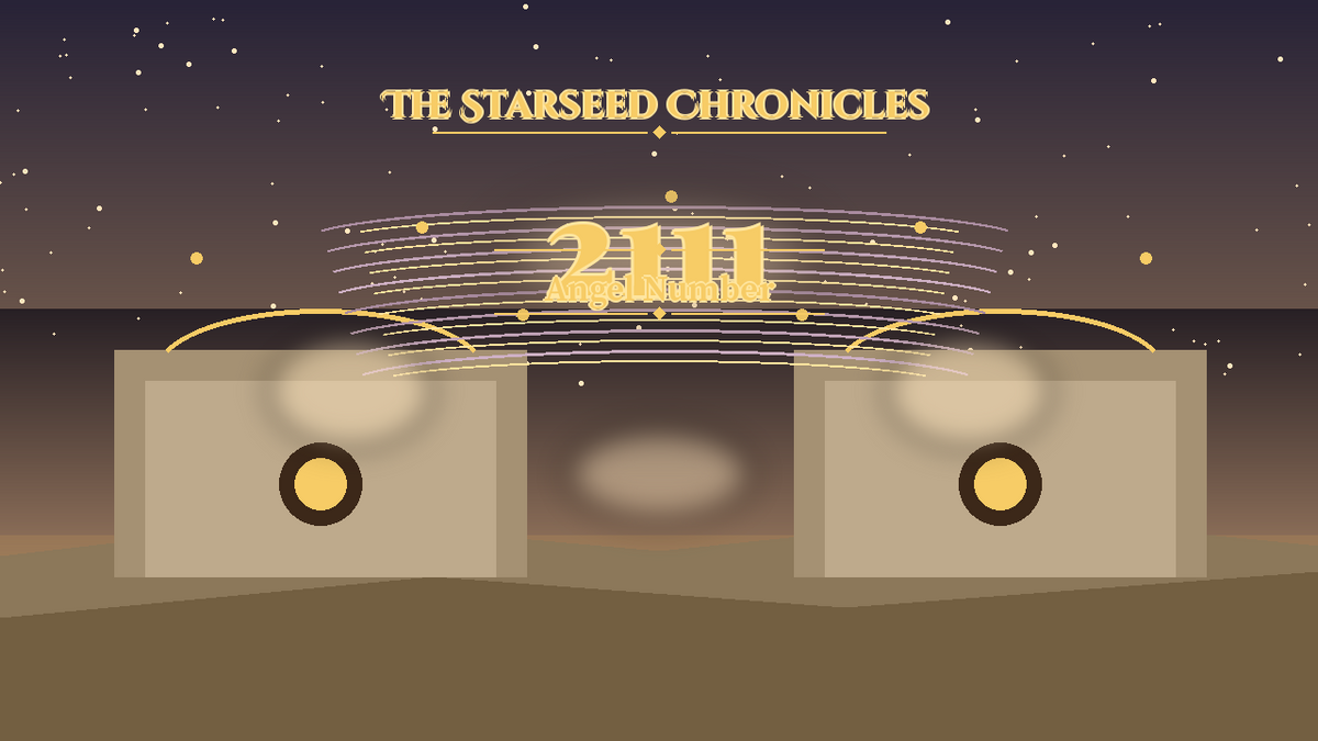 Angel Number 2111: The Starseed Chronicles Style H, Aurora Tide Harbor Pioneer Dawn Gate