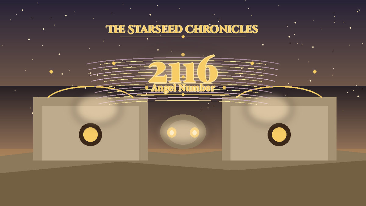Angel Number 2116: The Starseed Chronicles Style H, Silver Cascade Bridges Pioneer Nest Hearth