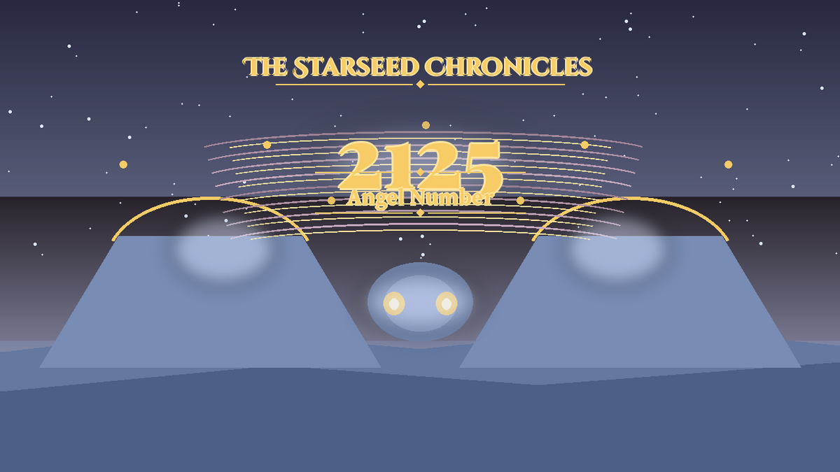 Angel Number 2125: The Starseed Chronicles Style H, Quill Library Cloister Twin Wind Lane