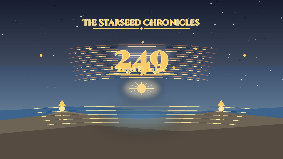 Angel Number 249: The Starseed Chronicles Style H, Completion Council Shore
