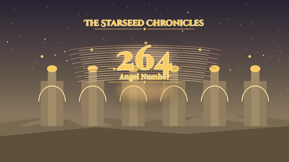 Angel Number 264: The Starseed Chronicles Style H, Foundation Lantern Colonnade