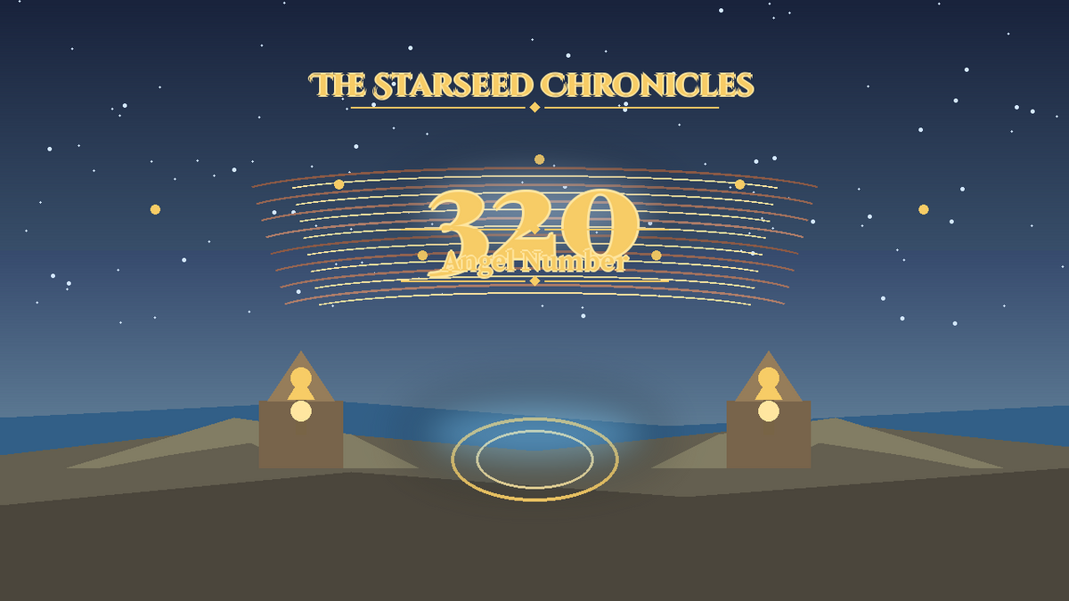 Angel Number 320: The Starseed Chronicles Style H, Infinite Twinpath Harbor