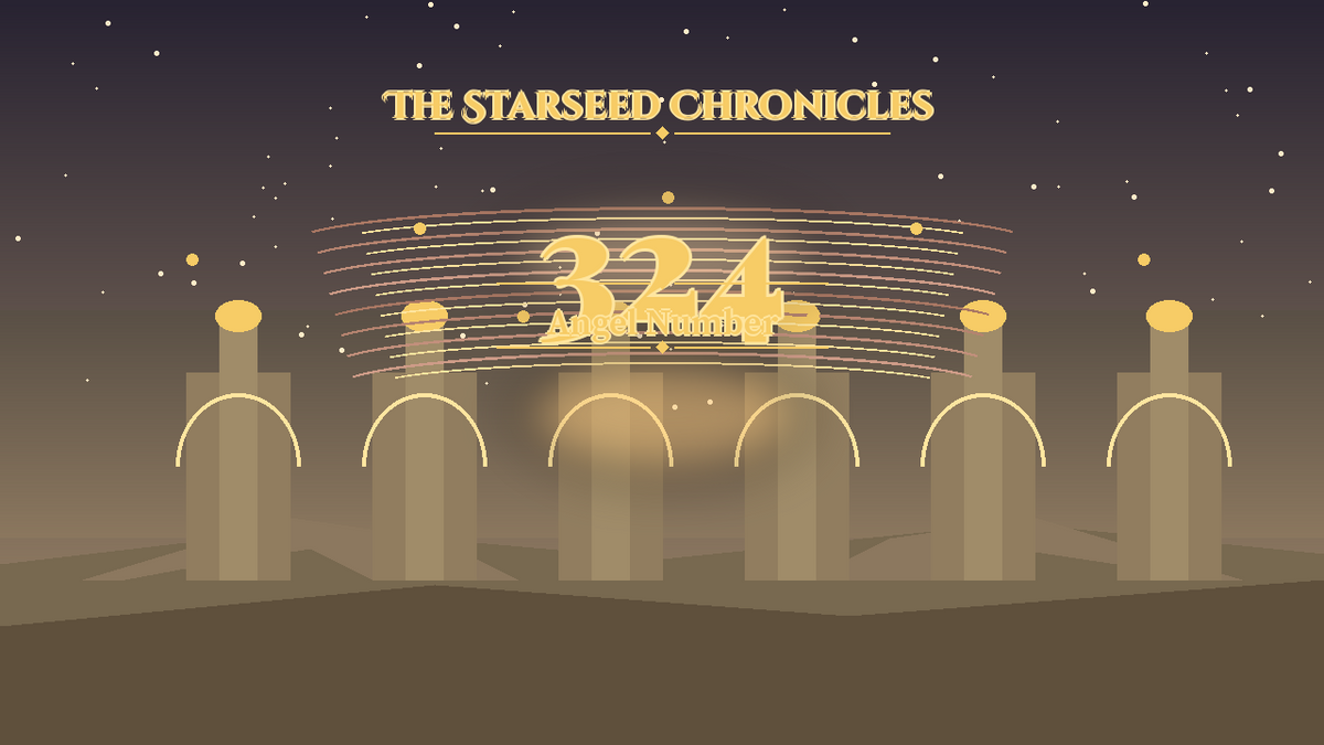 Angel Number 324: The Starseed Chronicles Style H, Foundation Twinpath Colonnade