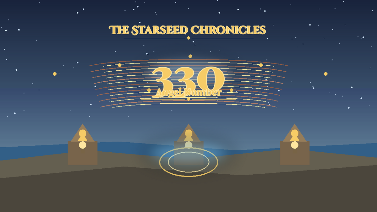 Angel Number 330: The Starseed Chronicles Style H, Infinite Triad Harbor
