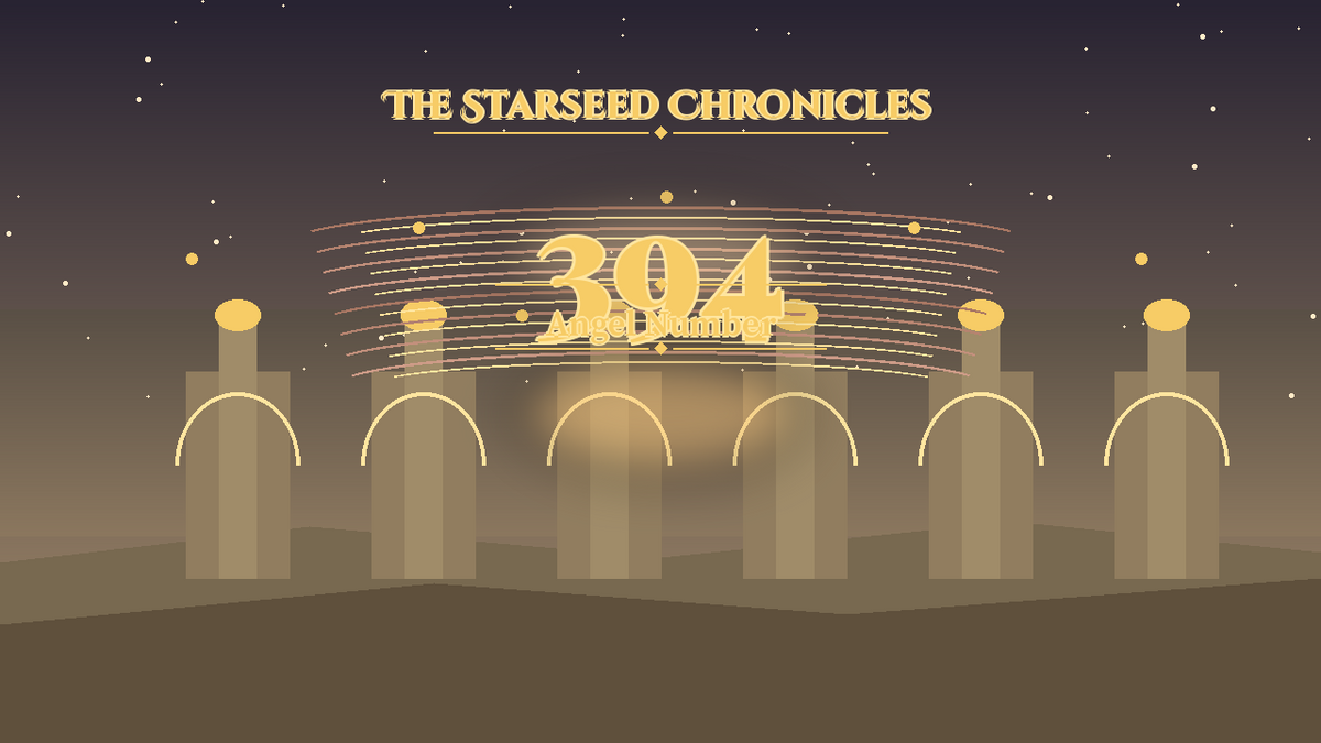 Angel Number 394: The Starseed Chronicles Style H, Foundation Shorelight Colonnade