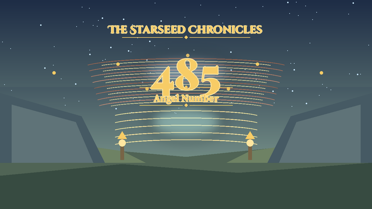Angel Number 485: The Starseed Chronicles Style H, Freedom Market Pass