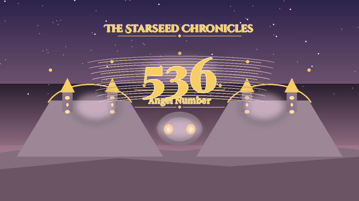 Angel Number 536: The Starseed Chronicles Style H, Joy Nest Freedom Cloister