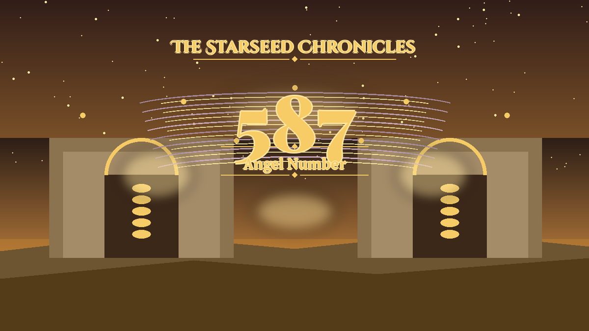 Angel Number 587: The Starseed Chronicles Style H, Coinseer Freedom Spirit Cascades