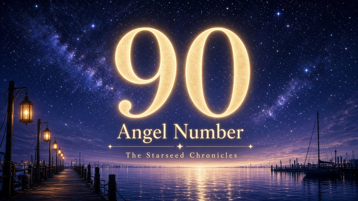 Angel Number 90: The Starseed Chronicles Style H, Infinite Completion Harbor