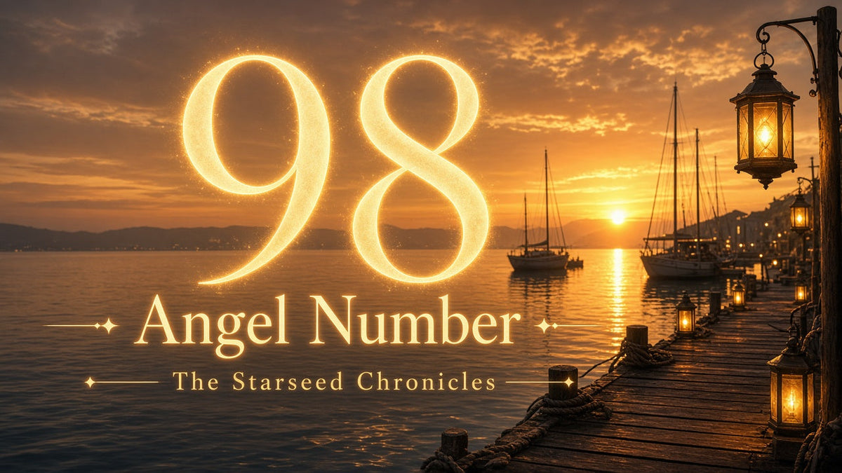 Angel Number 98: The Starseed Chronicles Style H, Completion Prosperity Harbor