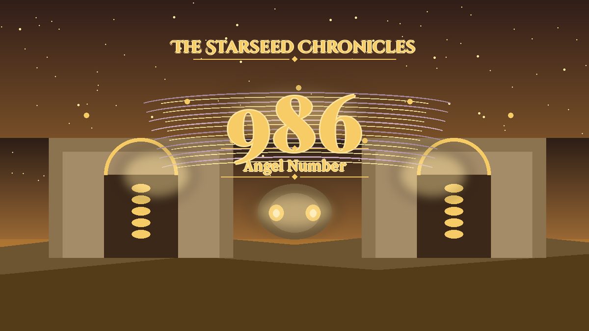 Angel Number 986: The Starseed Chronicles Style H, Coinhearth Completion Nest Coincascade