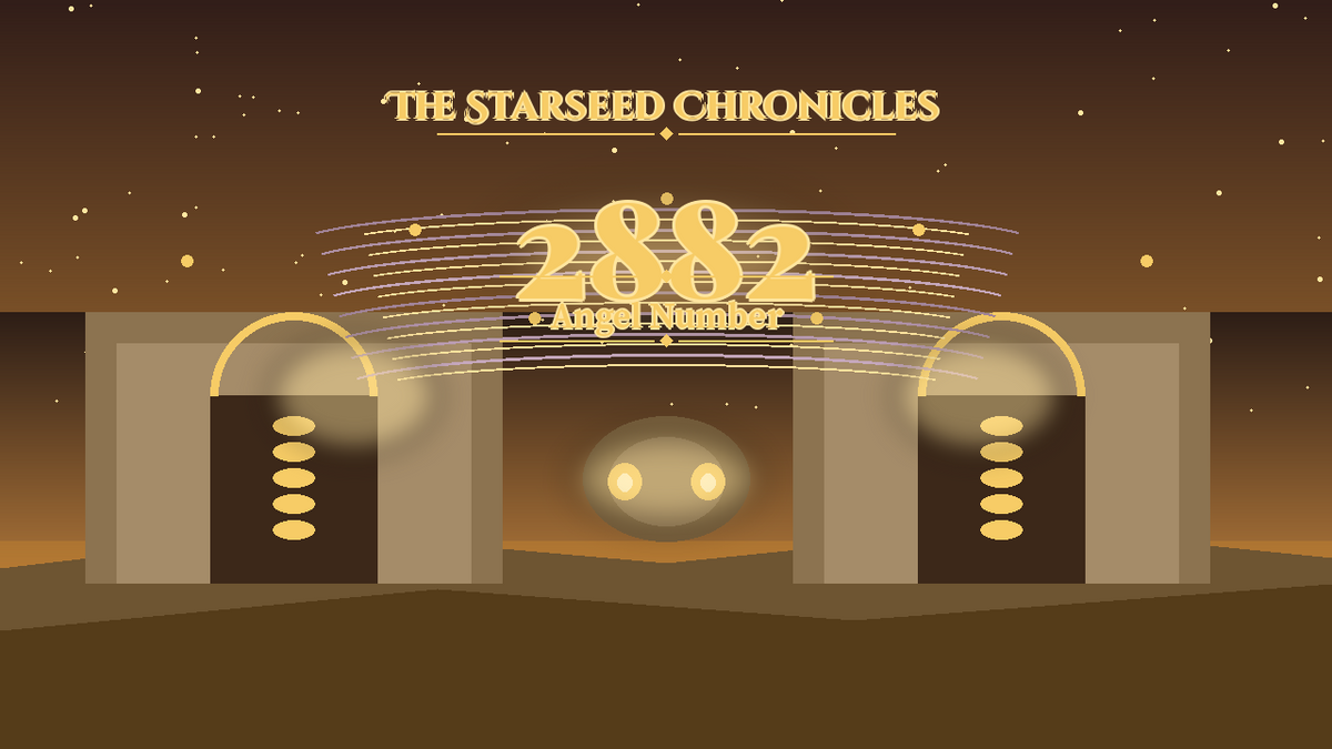 Angel Number 2882: The Starseed Chronicles Style H featured art
