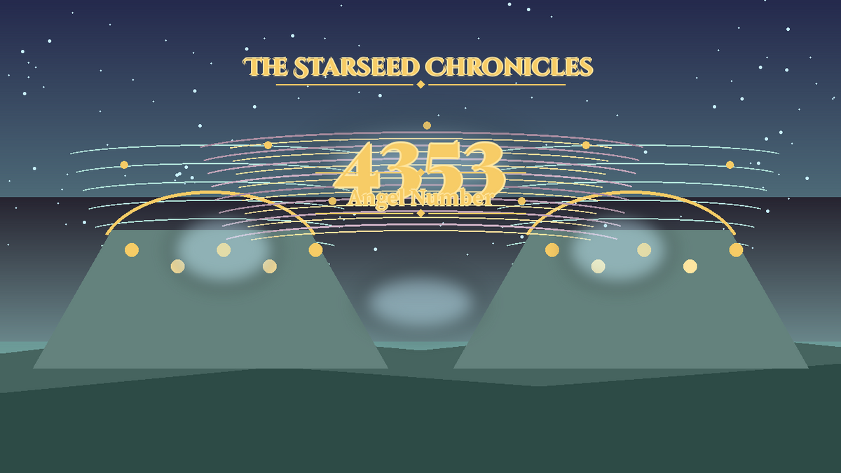 Angel Number 4353: The Starseed Chronicles Style H featured art