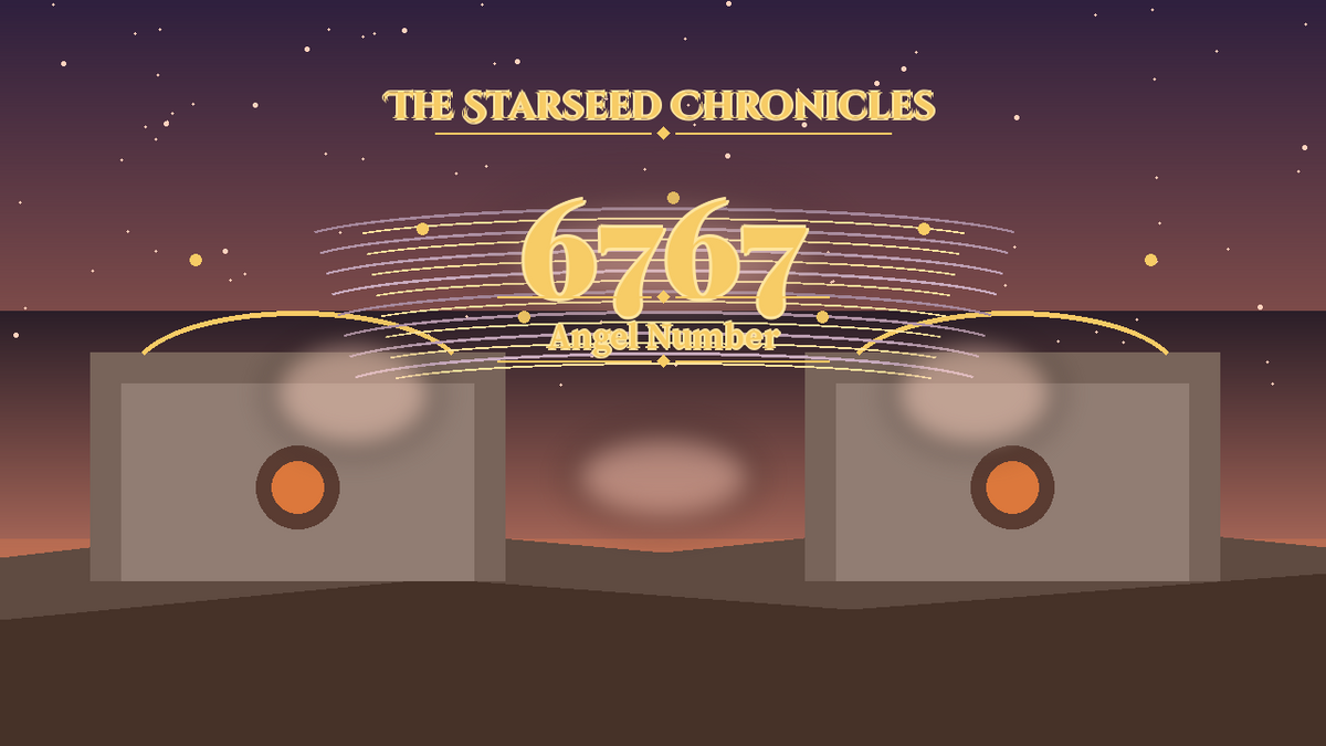 Angel Number 6767: The Starseed Chronicles Style H featured art