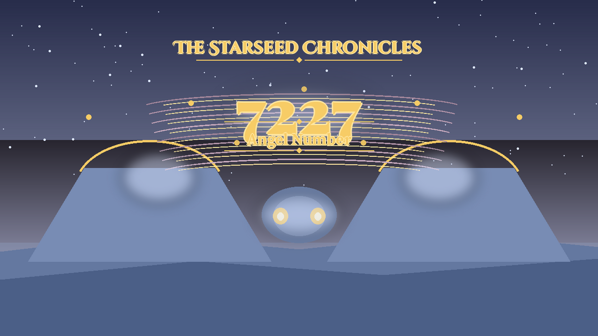 Angel Number 7227: The Starseed Chronicles Style H featured art