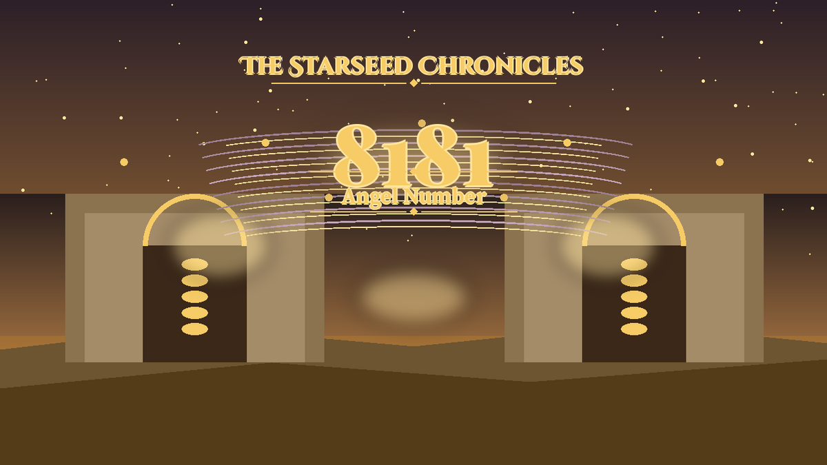 Angel Number 8181: The Starseed Chronicles Style H featured art