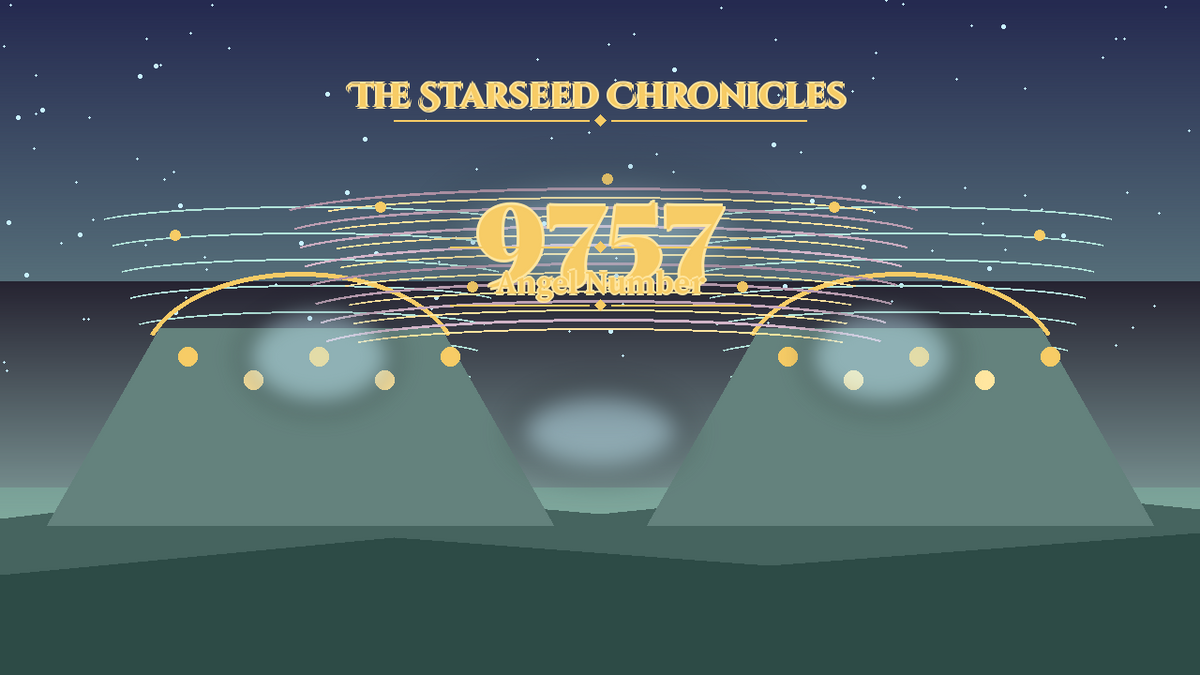 Angel Number 9757: The Starseed Chronicles Style H featured art